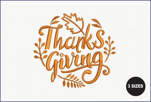 Thanksgiving Embroidery Design Review
